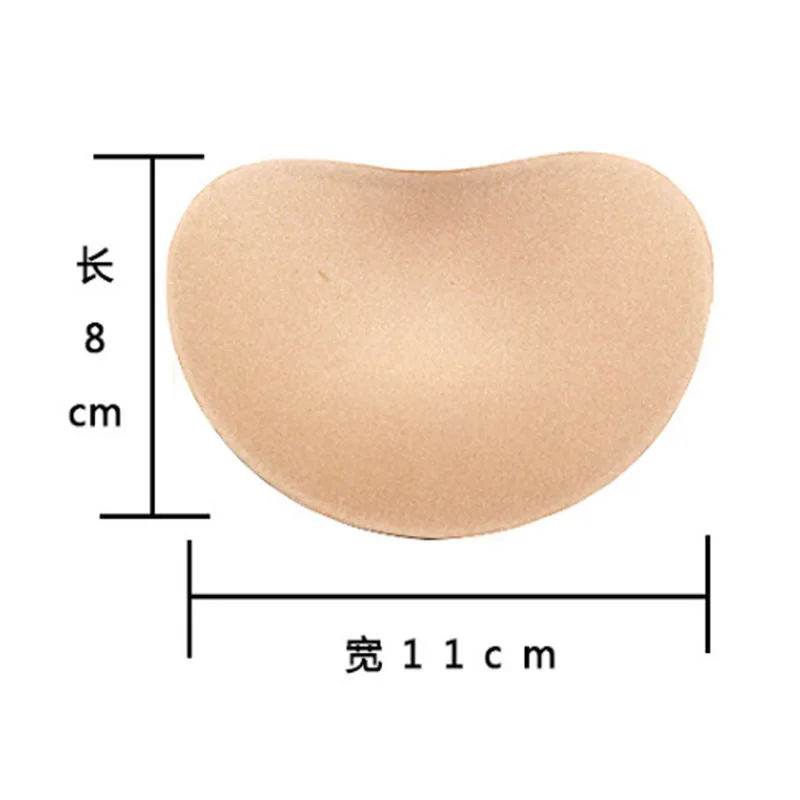 Hot! Inserts Breast Pads Silicone Self-Adhesive Bra Inserts Breast Enhancer Shaper Push up Bra Pads Bikini Padding Inserts