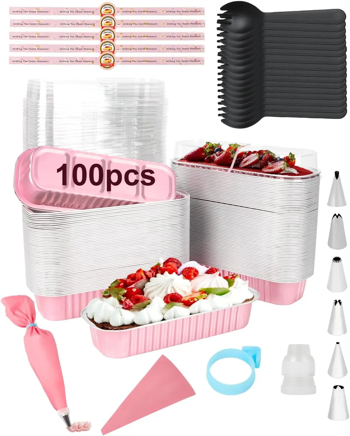 100 Mini Cake Pans …