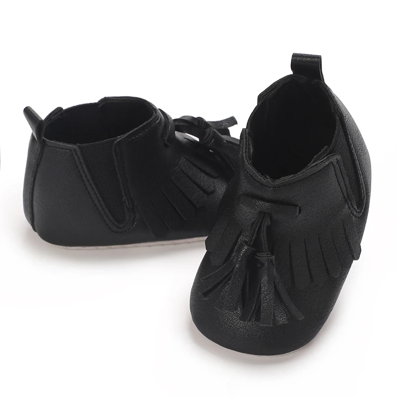 0-18 متر جديد عصري شرابة أحذية الأطفال موضوع بلون أحذية رياضية غير رسمية لينة أسفل المضادة للانزلاق أحذية ما قبل المدرسة أولا #5