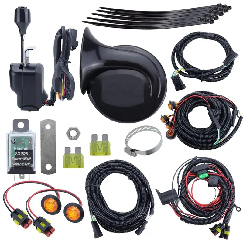 WF-Universal UTV ATV Turn Signal Kit For Polaris, Pioneer, Talon, Can-Am, Kawasaki, Arctic Cat With Column Turn Switch
