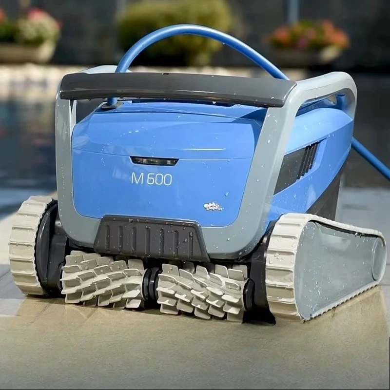 Robot Pembersih Kolam Renang Otomatis 3002, Vacuum Cleaner Kabel Bawah Air dari Plastik untuk Membersihkan Dasar Kolam Renang