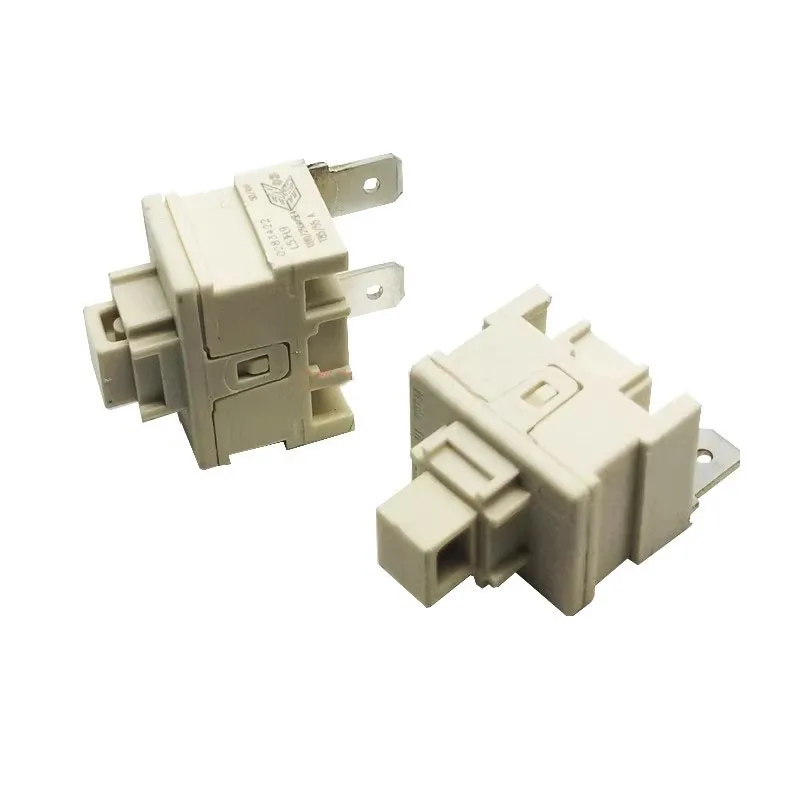 Original 2-pin self-locking 0283422 push-button switch Power key Vacuum cleaner water heater 12(8)A250V T85/55