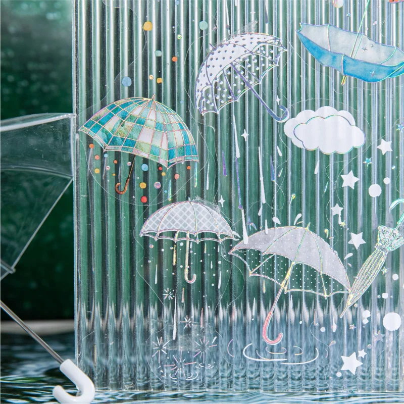 20 - sheet Dreamy Umbrella - themed Stickers for Hand - account DIY Decoration