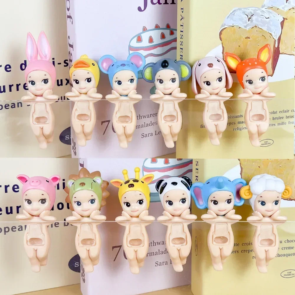 New Product Party Angel Cheek Blind Box Set Car Ornament Anime Character Toy Cute Hippie Cartoon ﻿