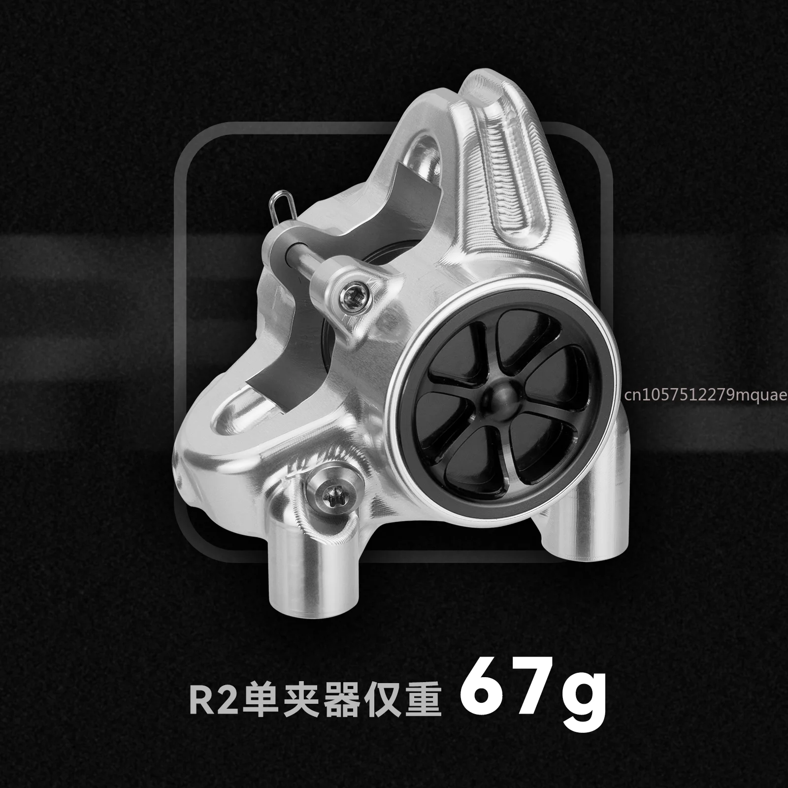 R2 Road Clamp, Two Pistons Road Clamp Cnc Brake Black Silver