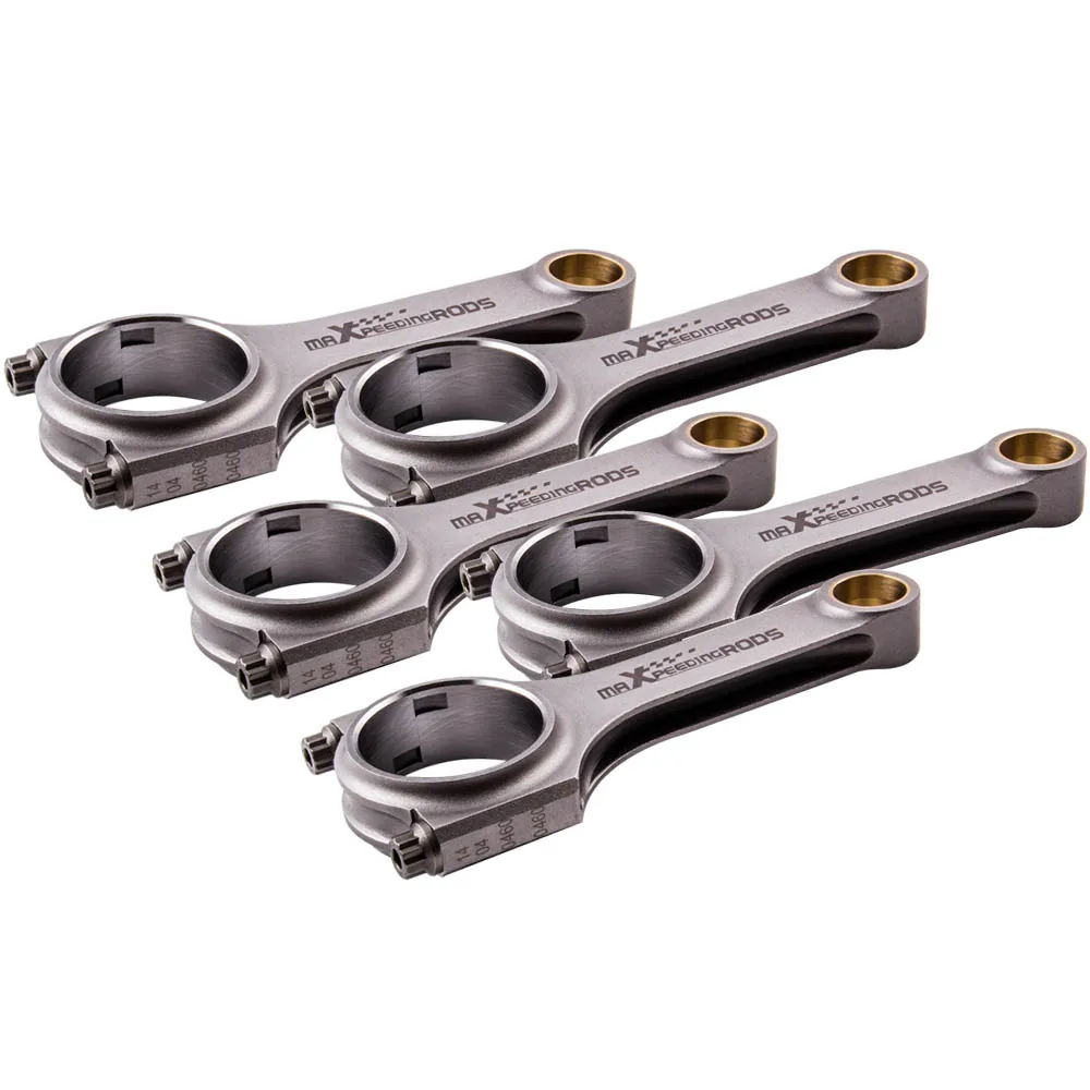 

4340 Connecting Rods Pleuel for Volvo S60R 2.5L V70 S80 XC70 Turbo