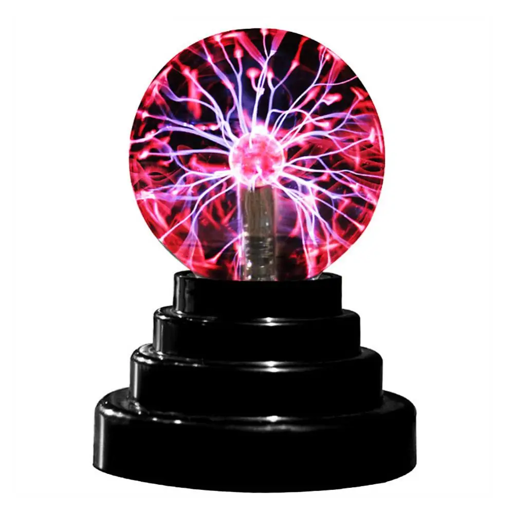 Lampe LED Plasma Magique en Clip avec Capteur Tactile, Luminaire Décoratif d'Nik, Idéal pour une Chambre à Coucher ou comme Cadeau d'Anniversaire ou de Noël