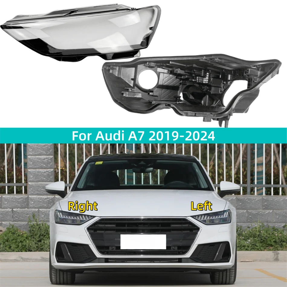 

For Audi A7 2019 2020 2021 2022 2023 2024 Car Internal Spare Parts Lights Lens Shell Car Light Bulb Holder