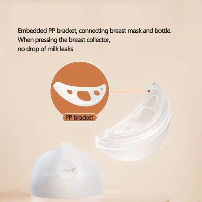 54DF مستخرج حليب الثدي الفعال للأمهات بعد الولادة مضخة الثدي التي يمكن ارتداؤها