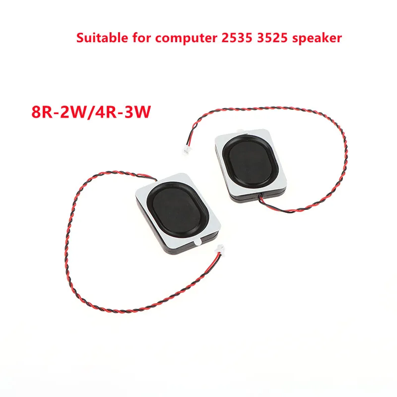 1pcs 4 Ohms 3W 2W 8ohm 2/3 Watt Speaker Square Small Cavity Notebook Computer 2535 2030 3525 Ultra-thin Box Speaker