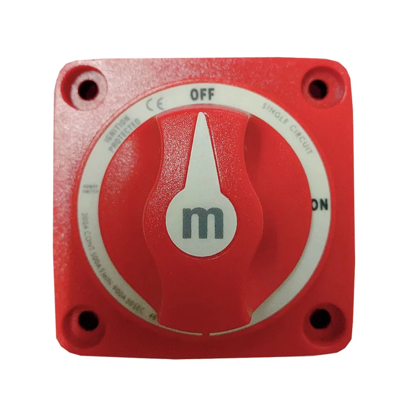 

MARINE Boat Single Circuit Selector Isolator Disconnect Rotary Battery Switch Single Circuit