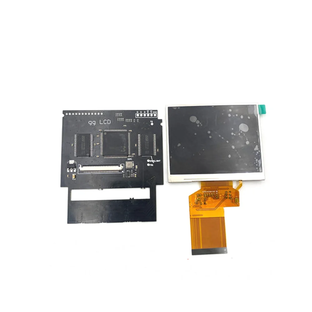 

3.5inch Full Display LCD Screen Highlight Screen for Sega Game Gear GG Game Console LCD Display Screen Modification Kit