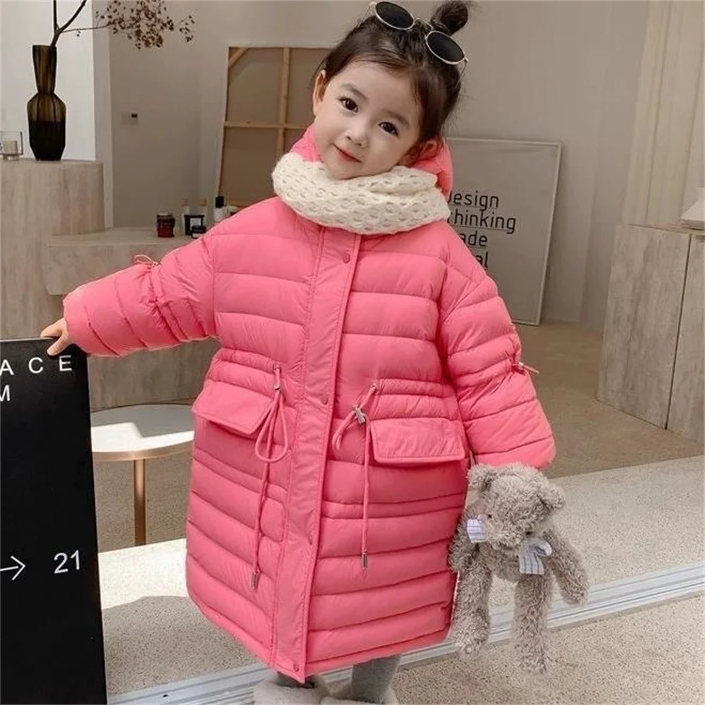 winter coat Children's jacket for baby boys girls clothes Warm kids clothes Casual White Duck Down 3-16Y