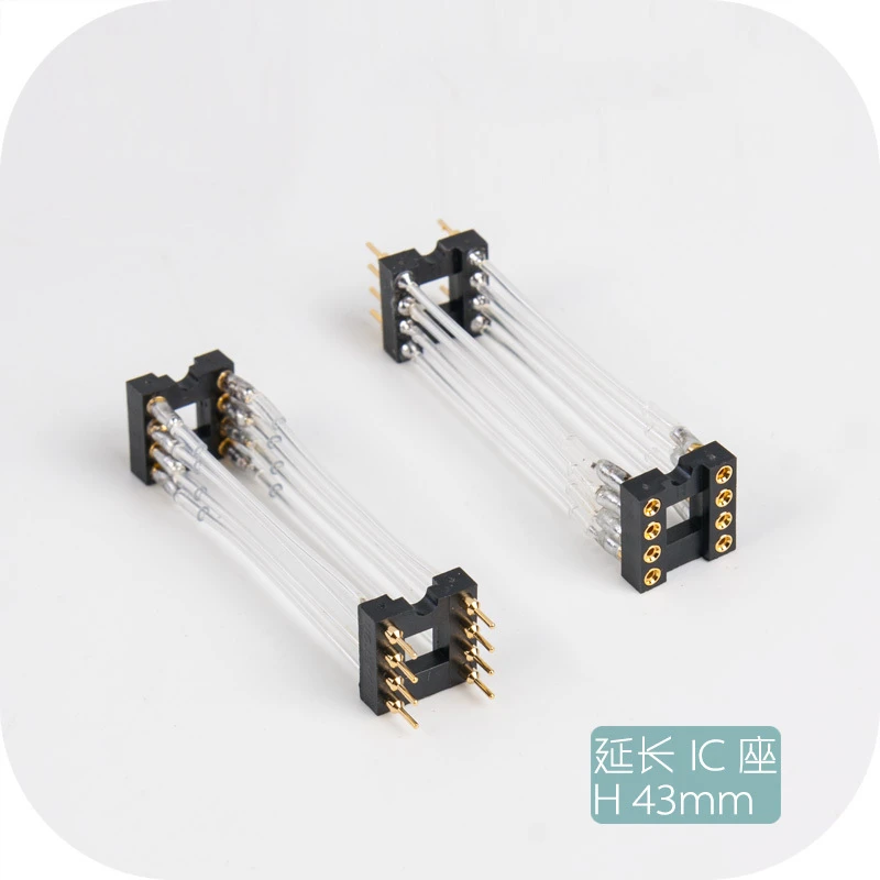 1PCS DIP-8 straight plug extension socket OP AMP op amp IC with discrete op amps