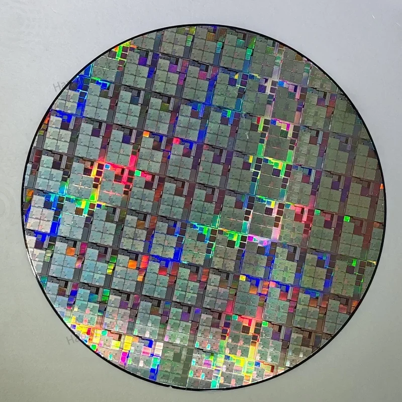 Wafer Integrated Circuit CPU Chip 12inch IC Semiconductor CMOS Photolithography Chip  Silicon Wafer