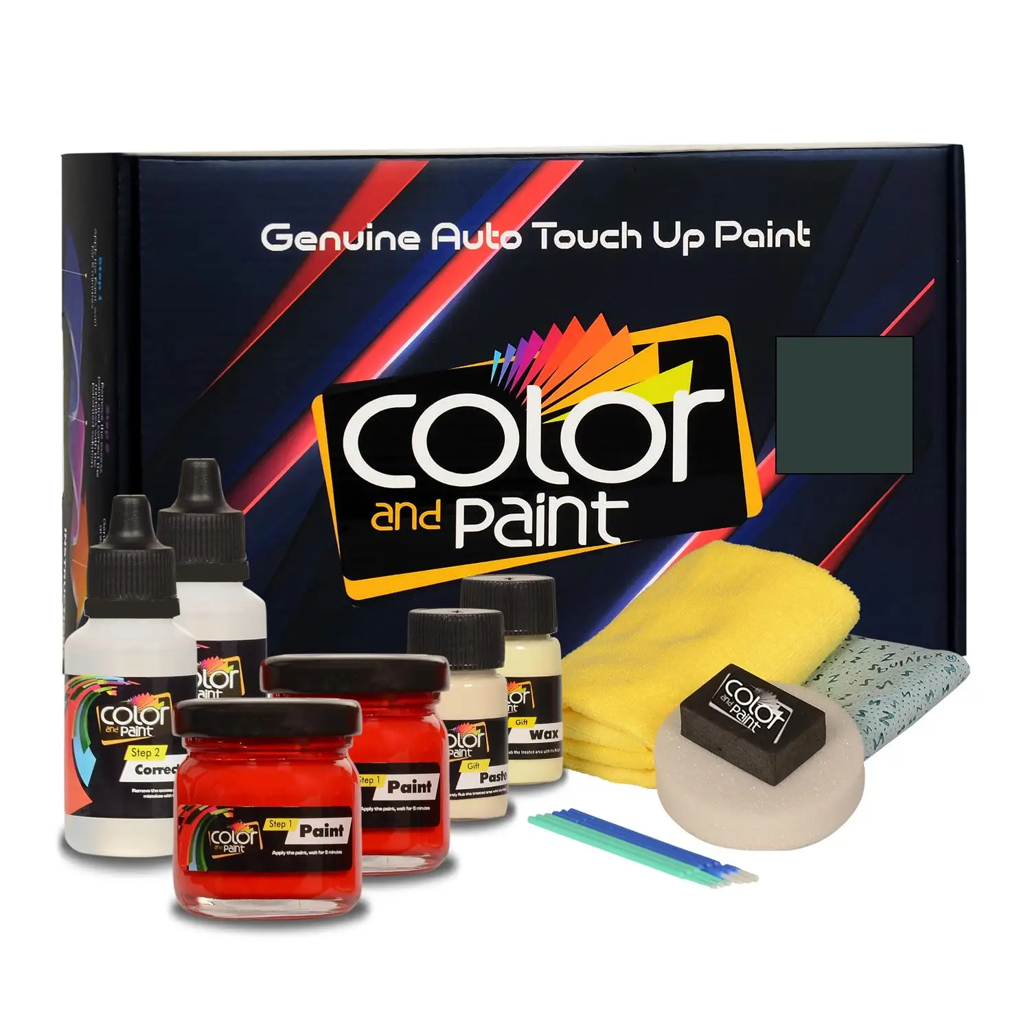 Color and Paint compatible with Ford Europe Automotive Touch Up Paint - DANISH POST OFFICE YELLOW - DTT - Basic care