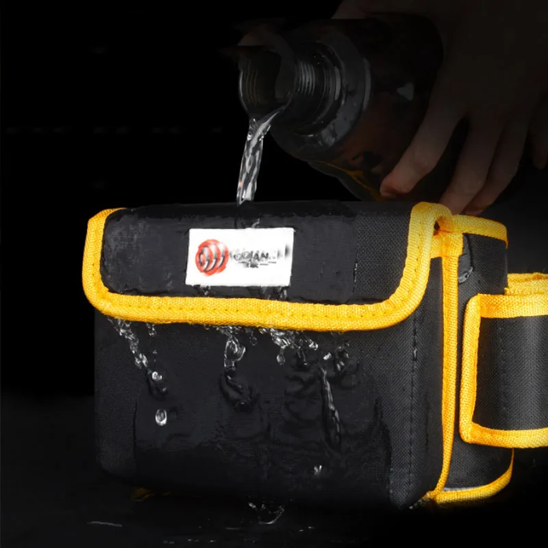 Multi-function Waist Pack Repair Tool Waterproof Storage Bag Oxford Cloth Wrench Screwdriver Tool Bag Hardware Tool kit