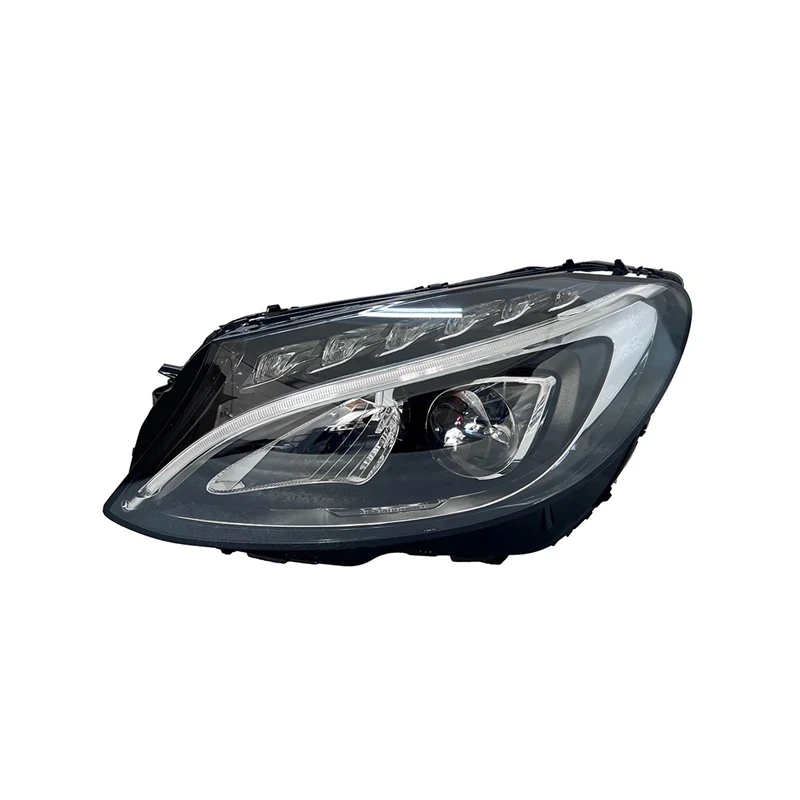 630HOT Car Headlights Car Accessories for Mercedes Class C W205 2014-2018 LED Daytime Running Lights Turn Signals Headlights Ass