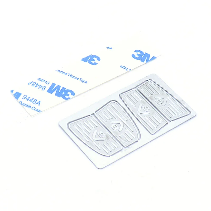 1:14th Scale Metal Pedals Decorate Sticker Skid Plate for Tamiya RC Dump Truck SCANIA R620 R470 R730 Car Accessories