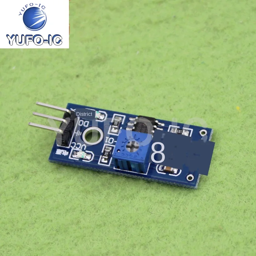 Free Ship 5pcs 1-Channel Sensor Zokotech Ban May Photosensitive Heat-Sensitive Humidity Reed Vibration Sensor
