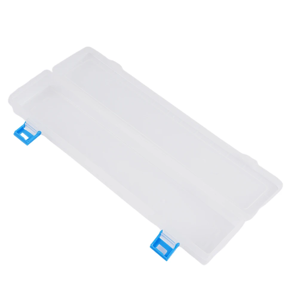Plastic Tool Boxes & Storage Transparent Toner Pencil Box Storage Box Pen Container Drawing Tools Bin Storage Box
