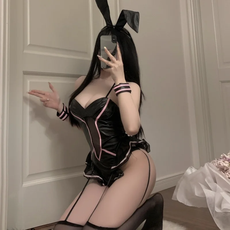 SM Hot Fun Underwear Sexy Bunny Girl Set Sexy Sex Set Rabbit Ear Cosplay  Woman Sex Sex Exotic Costumes Set M/L/XL/18