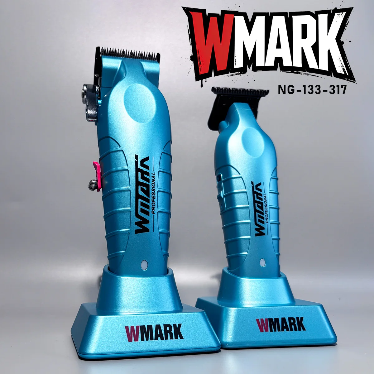 wmark-ng-133-317-cortadora-de-pelo-profesional-de-alta-velocidad-juego-de-2-piezas-para-barberia-maquina-de-corte-de-pelo-con-cuchilla-dlc-recortadora-electrica-de-salon-para-hombre