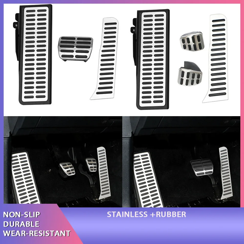 Pedal de estilo de carro para Volkswagen Golf 5 6 MK5 MK6 Scirocco CC Passat B6 B7 Shara Tiguan para Jetta Mk6 Touran Vento Rabbit LHD