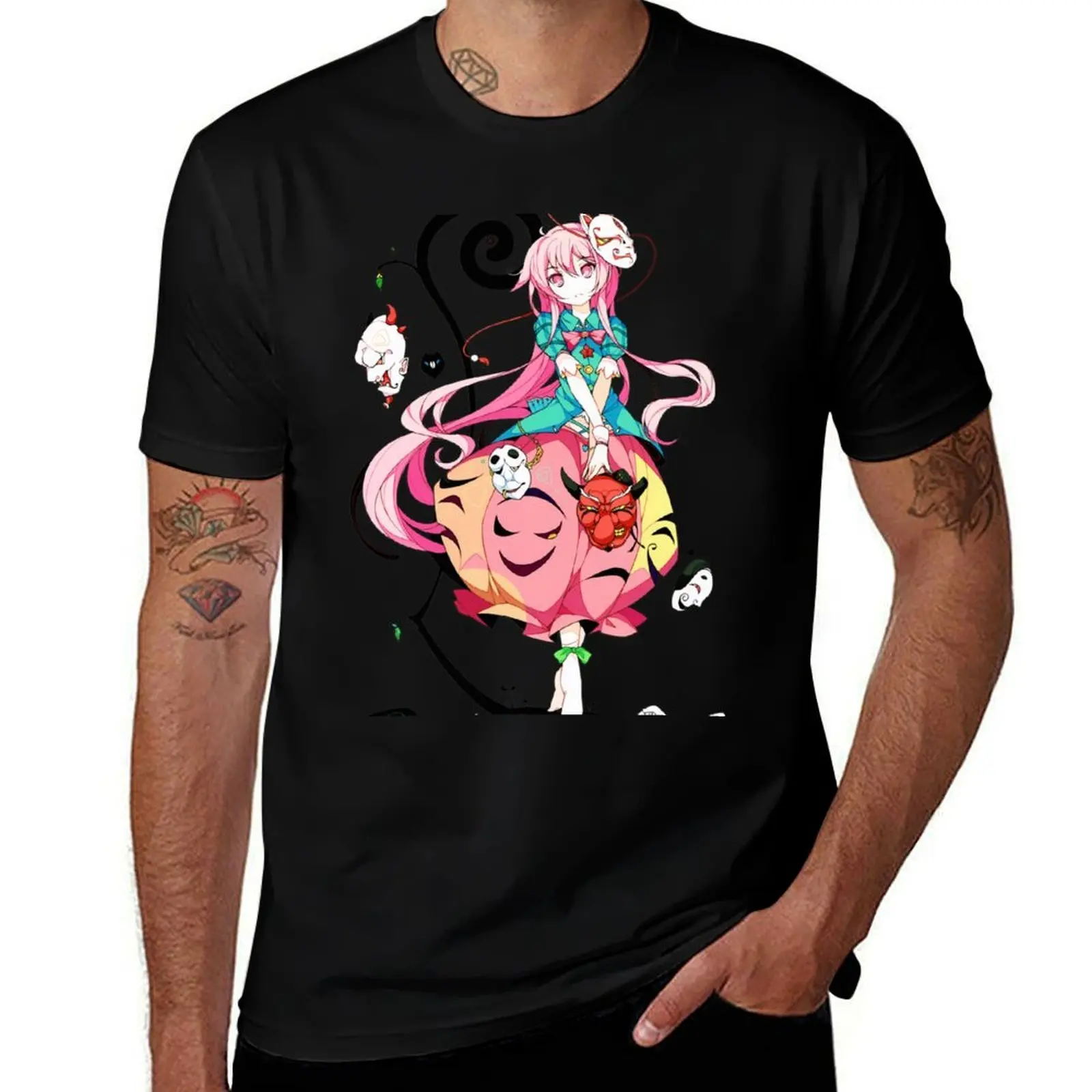 

Touhou Project - Hata no Kokoro T-Shirt Breathable Sportswear T-Shirt for Men