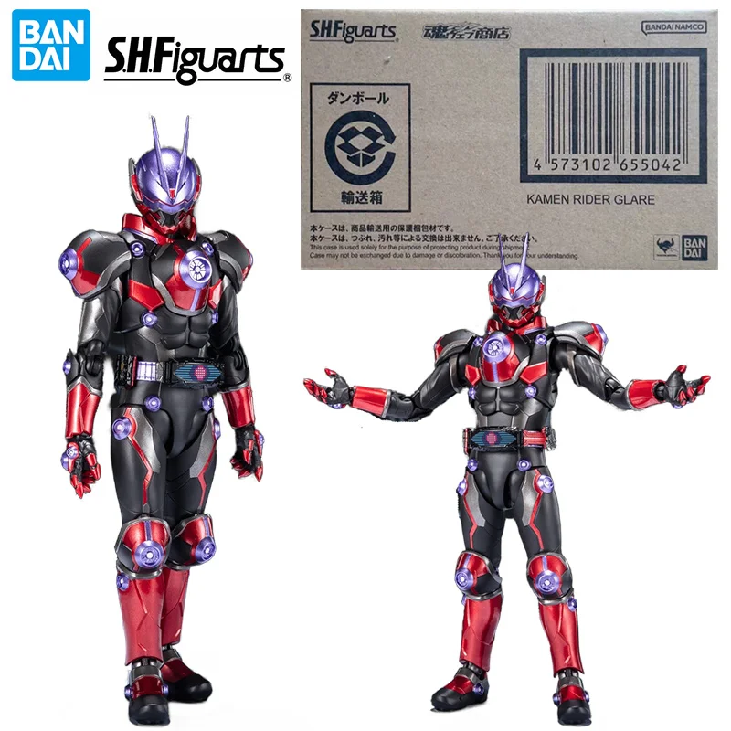 Bandai S.H.Figuarts SHF Kamen Rider Glare 16Cm Kamen Rider Geats Anime Original Action Figure Model Toy Birthday Gift Collection