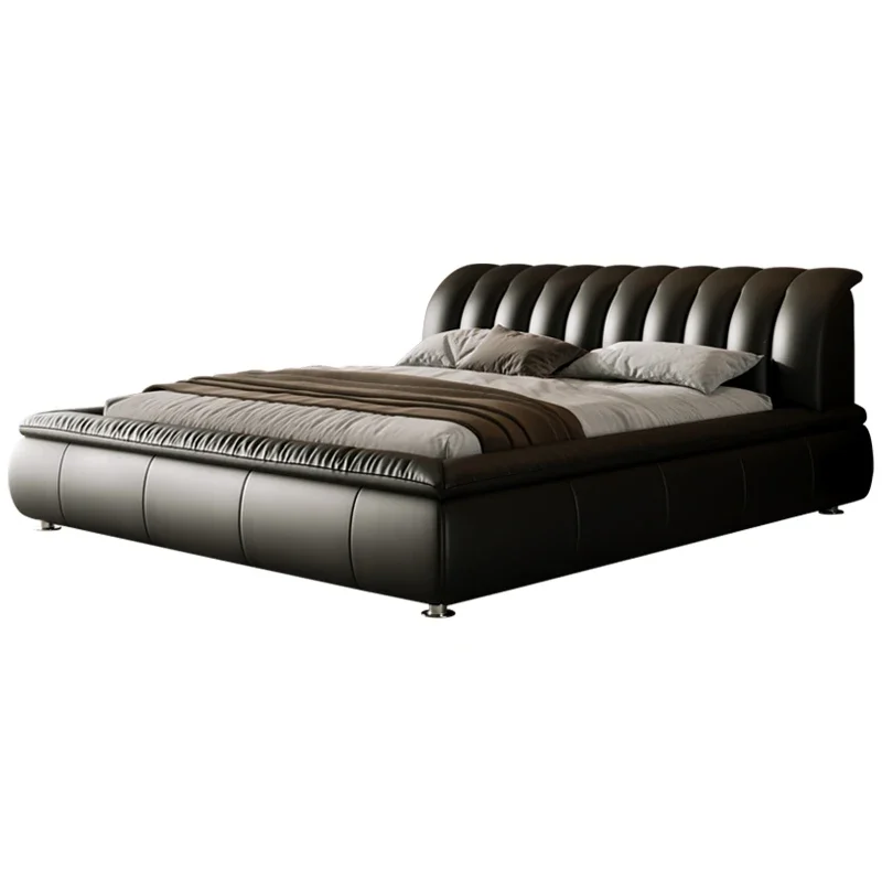 ！@Soft Wooden Modern Bed Frame Headboard Sale Wood Adults Double Twin Bed Frame Bedroom Queen Size Cama De Matrimonio Furniture