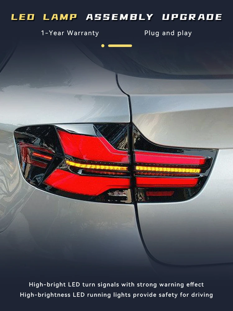 Car Stuff Running Light FOR BMW X6 E71 2008-2014 Taillight DRL Rear Lamp Upgrade LED Bulbs High Configure Auto Tools Accessories