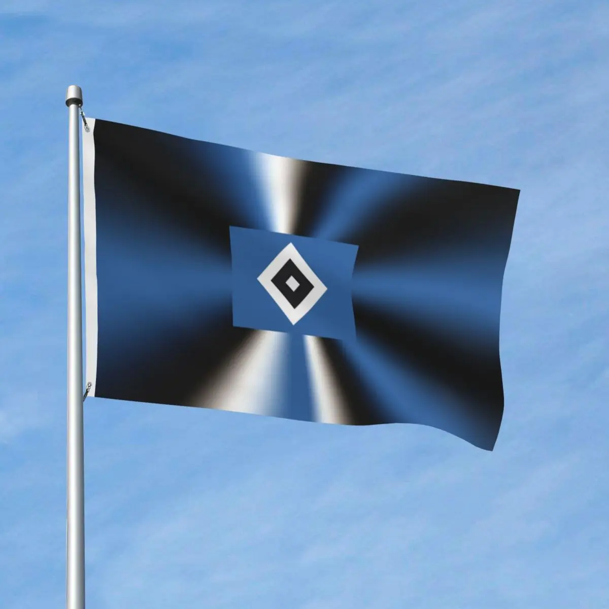 HSV German Soccer Club Flag Indoor Banner Polyester Hamburgers SV Bundesligas Decoration Vivid Color 60x90 90x150cm Flags
