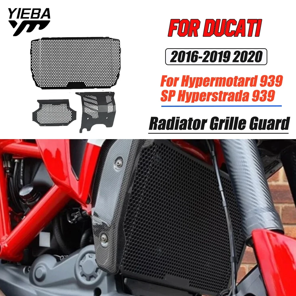 

For Ducati Hypermotard 939 SP Hyperstrada 939 2016 2017 2018 2019 2020 Engine Guard Motorcycle Accessories Radiator Grille Guard