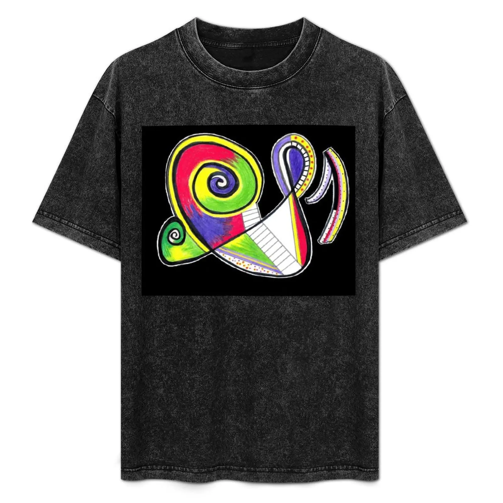 

Abstract 5 T-Shirt Athletic Fit Sports Short Sleeve Top