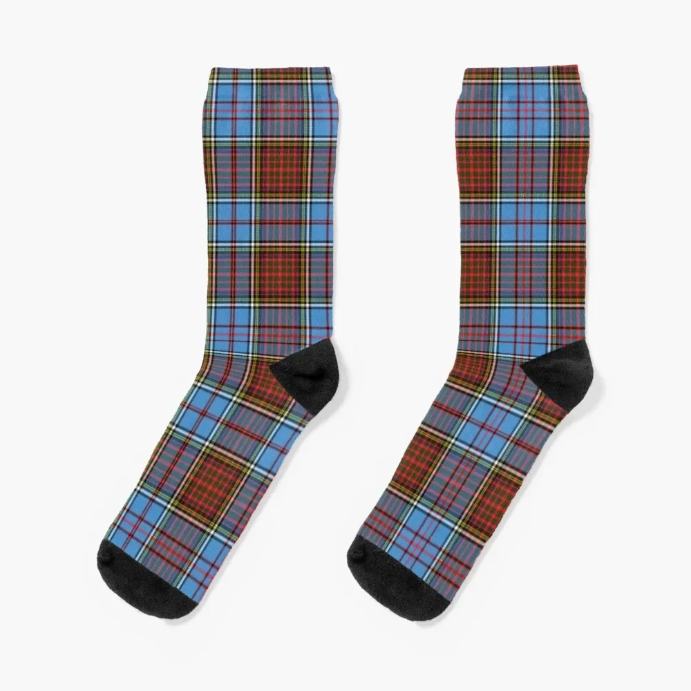 

Clan Anderson Tartan Socks new in's man soccer anti-slip Socks Men's Women's