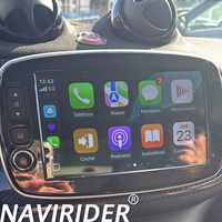 8inch Car Radio For Benz Smart 453 Fortwo 2014 - 2020 Navi Touch Screen Android 13 GPS media Video Player Bluetooth Auto CarPlay