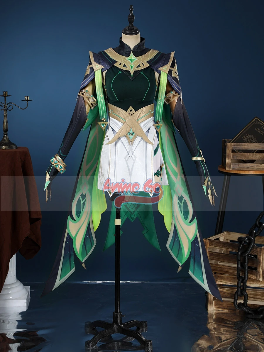 Genshin Impact Nefer Cosplay Costume Nefer tenue de jeu de rôle pour femmes Halloween