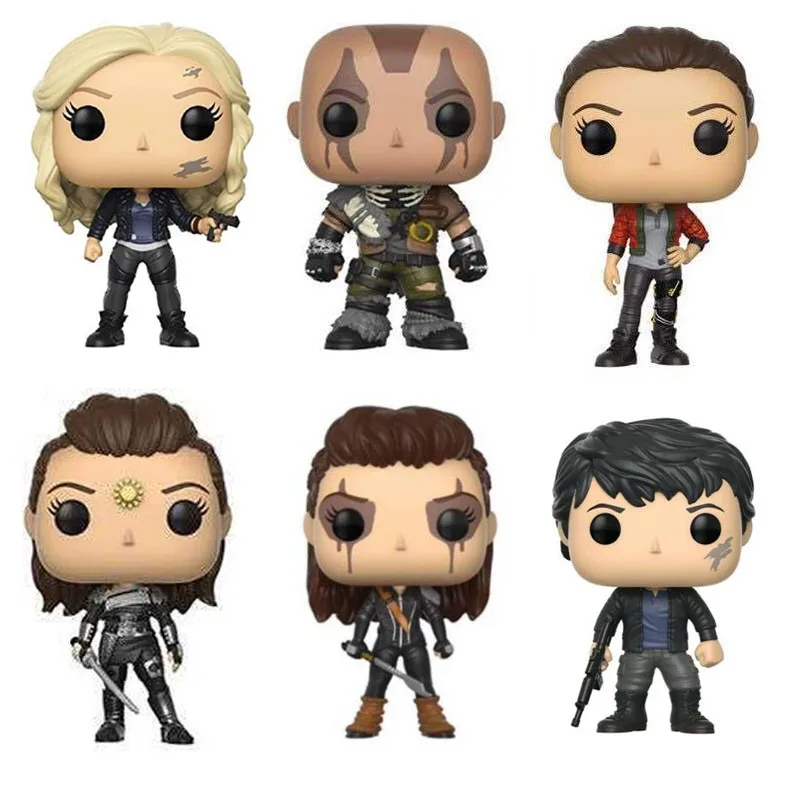 TV The 100 Hundred Clarke Bellamy Raven Octavia Lincoln Lexa Vinyl Figure Toys