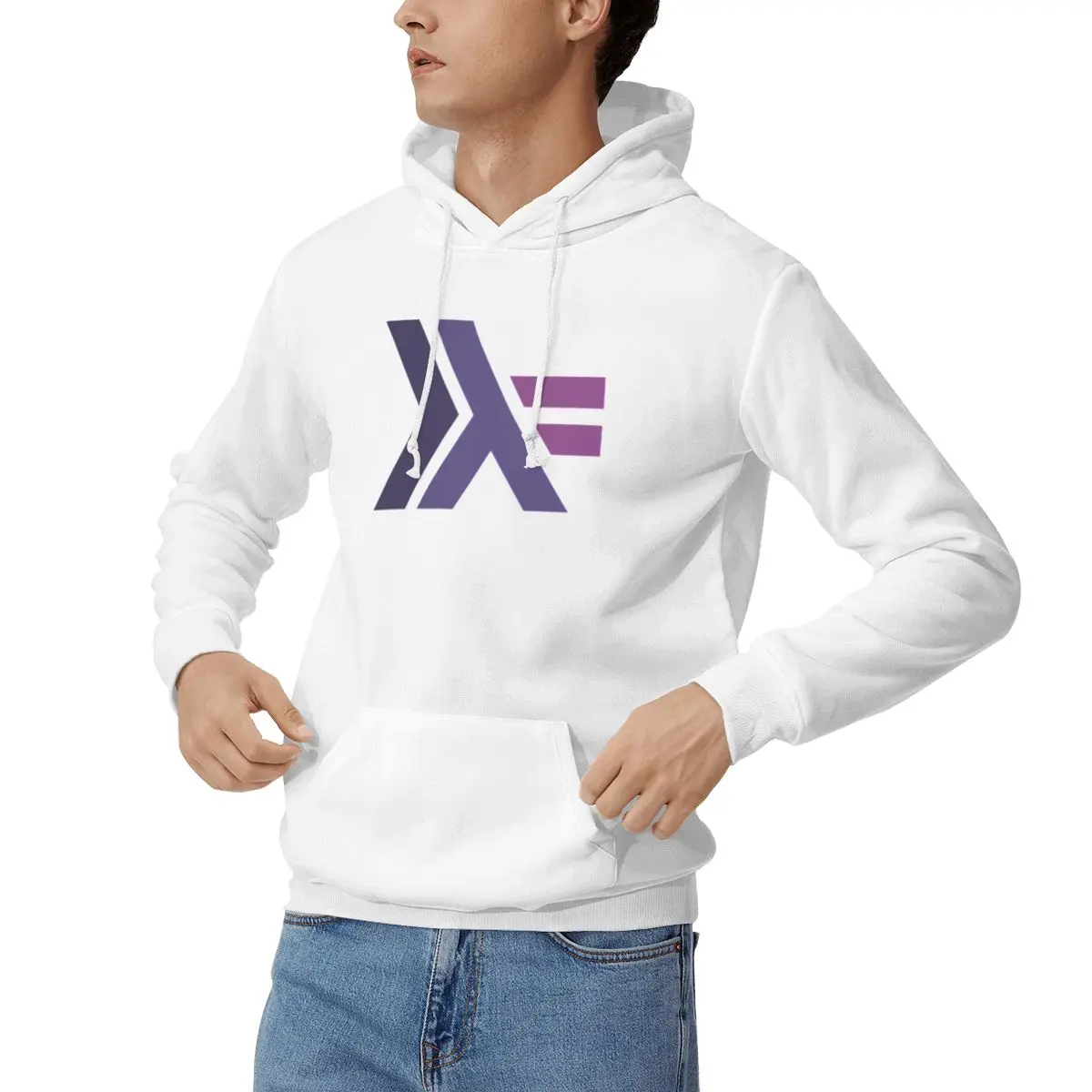 Haskell Official Hoodies Men's Women Casual Pullover Sweatshirt Hip Hop Long Sleeve Hooded Autumn Winter