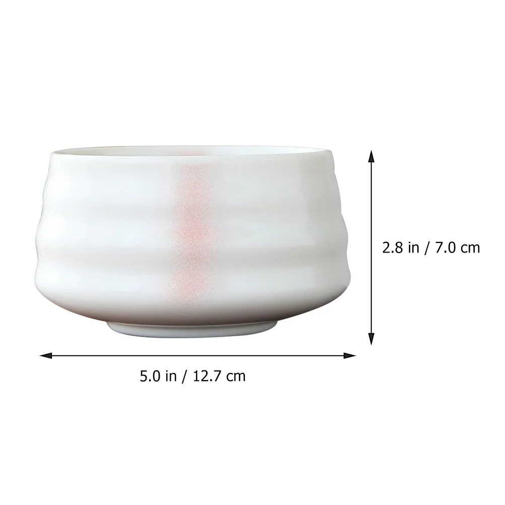 

1Pcs Ceramic Matcha Bowl Japanese Style Traditional Tea Ceremony Bowl Classic Design Home Use Ceramic Tea Accessory
