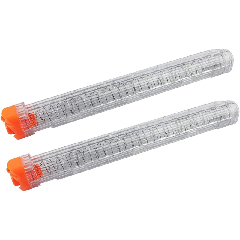 FRENSIT Revista de 12 cartuchos, paquete de 2 clips tipo bala para revistas de 12 cartuchos para Nerf Rival