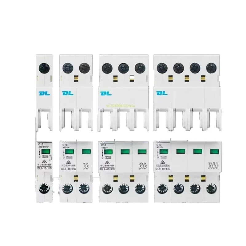 Ultra-thin Compact 8MM 18MM 27MM 36MM Miniature Circuit Breaker DL9-40 Air Switch 1P2P3P4P Thin 16A 32A 40A MCB Original Product
