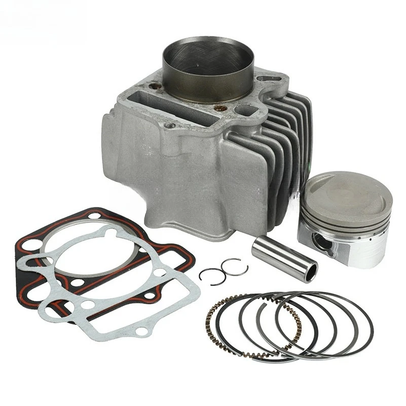 Horizontal 150cc Engine Parts Cylinder Block Middle Cylinder Piston Liner Cylinder Bore 56.5mm