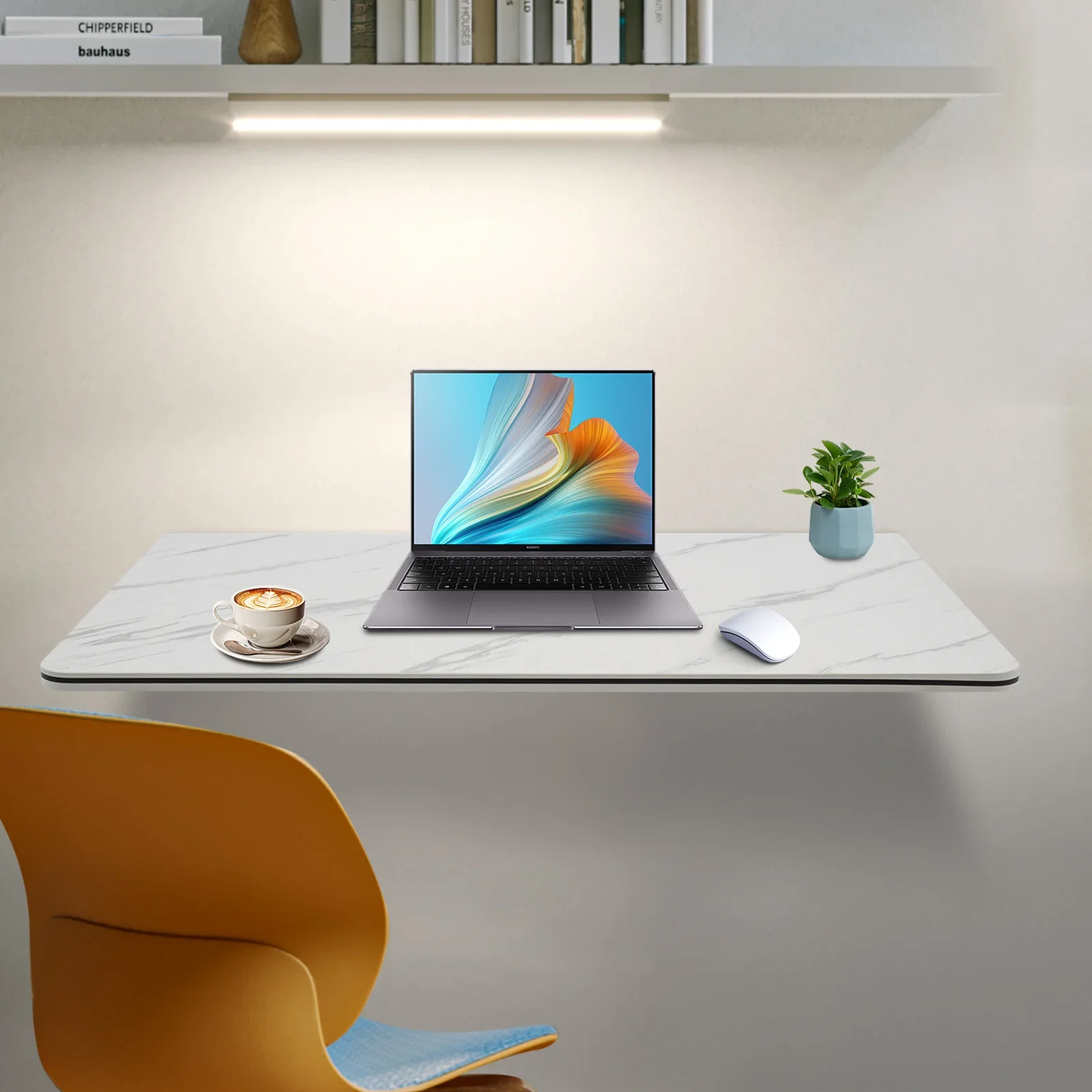 رفوف قابلة للطي على الحائط، طاولة طعام متعددة الوظائف مثبتة على الحائط وخالية من الثقوب للمطبخ