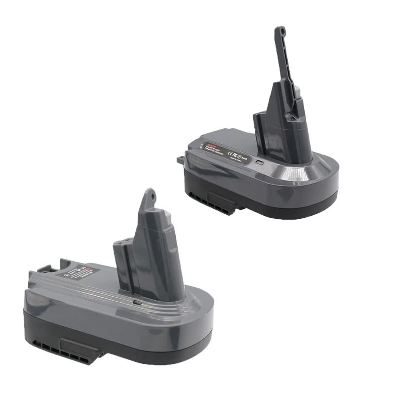 

For AEG RIDGID 18V Li-Ion Battery Converted To for Dyson V6 V7 V8 Li-Ion Battery AR18DSV6 AR18DSV7V8 Battery Adapter Replacement