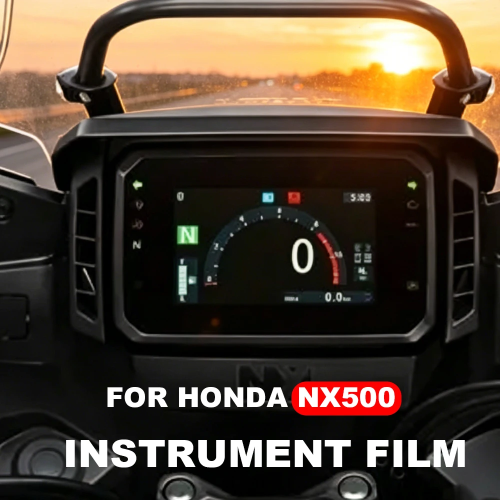 For Honda NX500 NX 500 2024-  Motorcycle TFT Display Protection Film NX500 NX 500 2024- Screen Protector Instrument Film