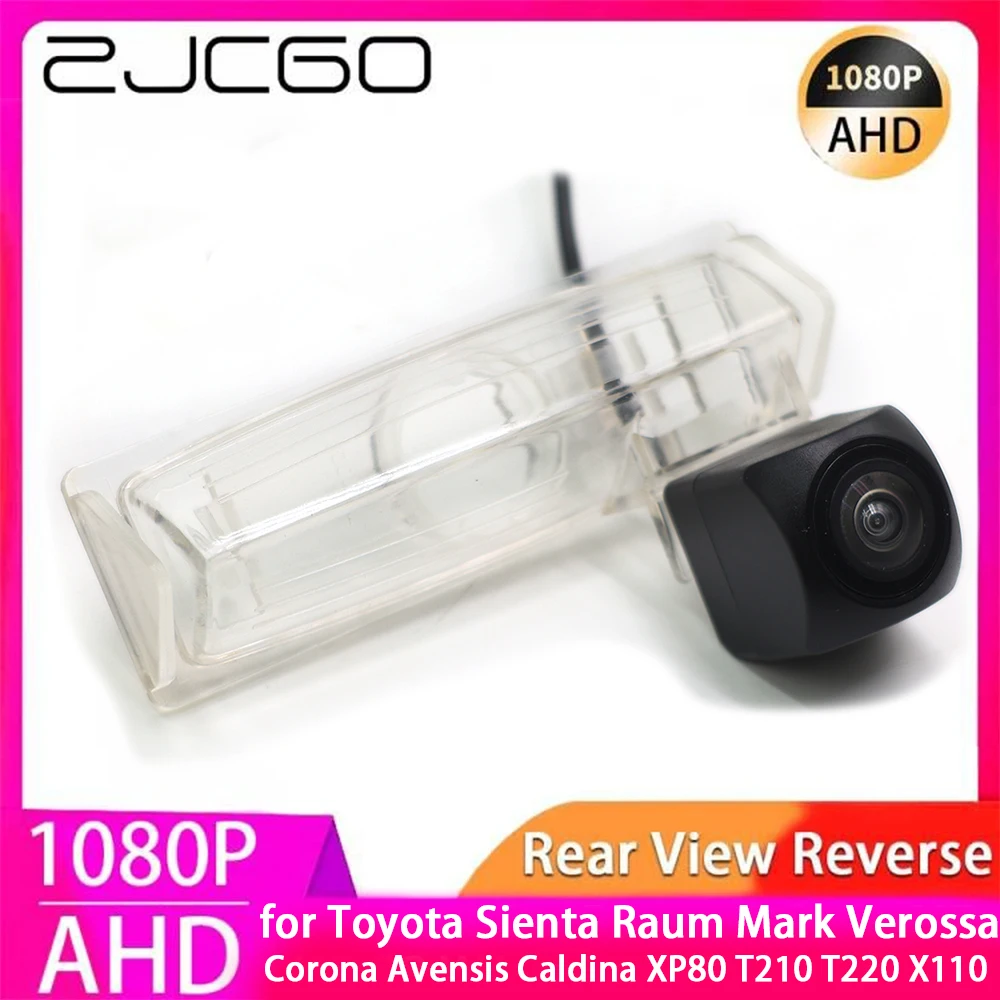 AHD 1080P Parking Reverse Back up Rear View Camera for Toyota Sienta Raum Mark Verossa Corona Avensis Caldina XP80 T210 T220 X11