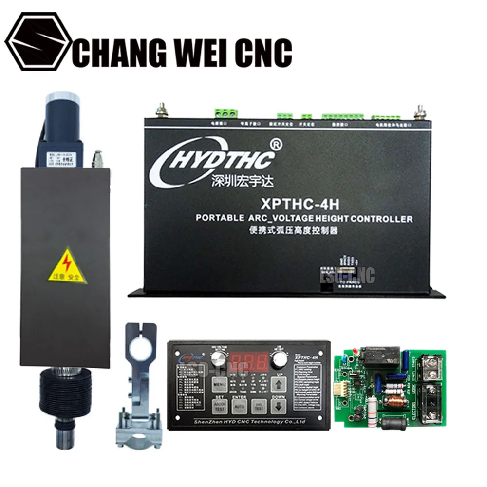 Hyd Xpthc-4h Arc Voltage Height Controller Cnc Flame Plasma Cutting Machine Torch Height Controller Thc130mm Lifter Jykb-130