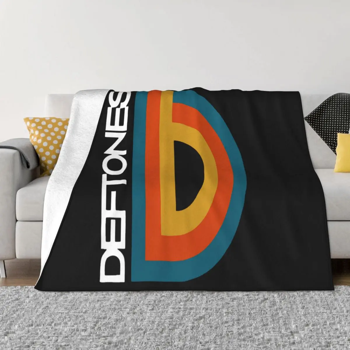 Deftones Many Colors Spring Music 2021 Punk Winter Lowest Price Female Movie Discount Man Throw Blanket